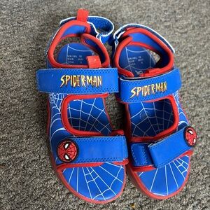 Marvel Spiderman Kids Sandals - Blue and Red